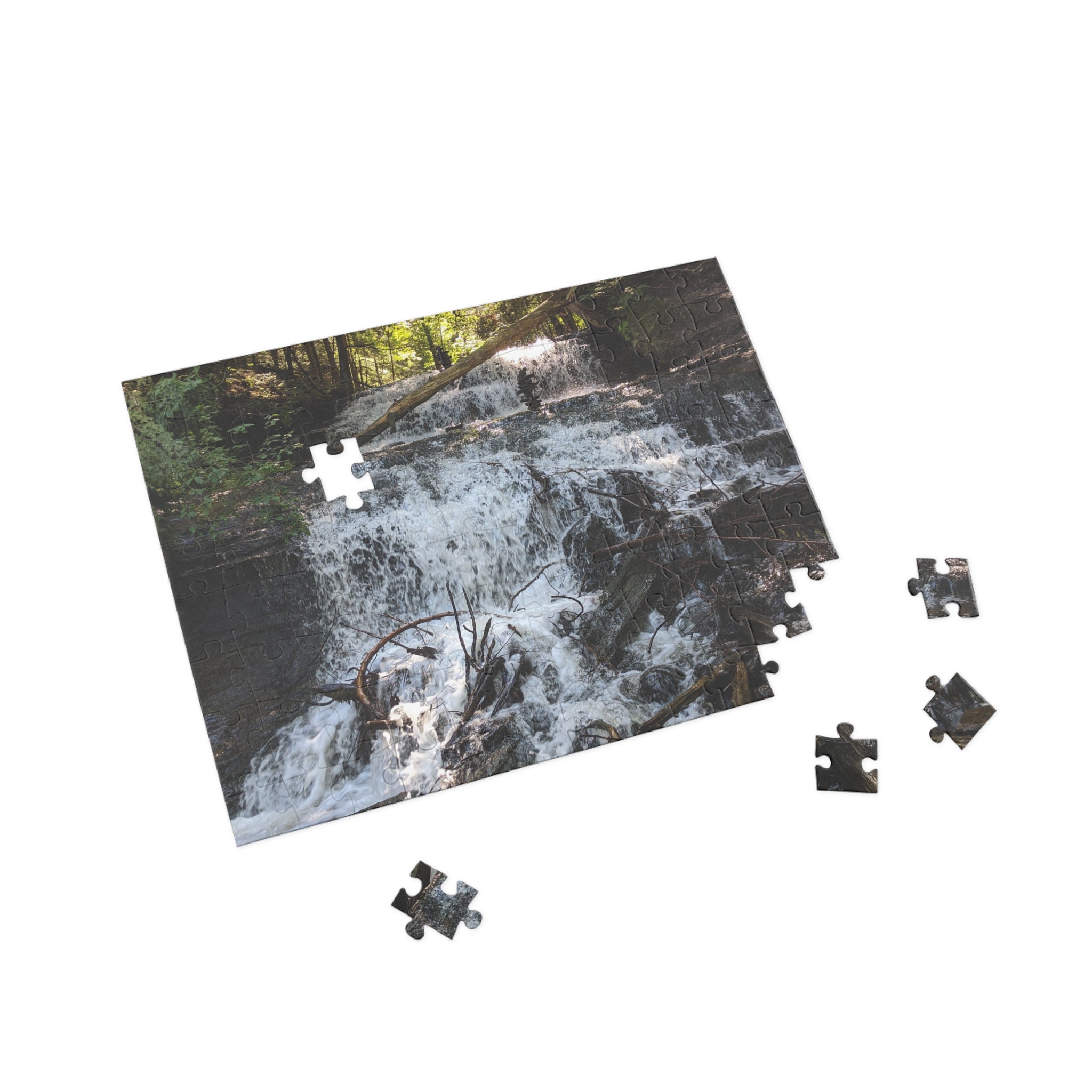 Beautiful waterfall Puzzle (96, 252, 500, 1000-Piece)