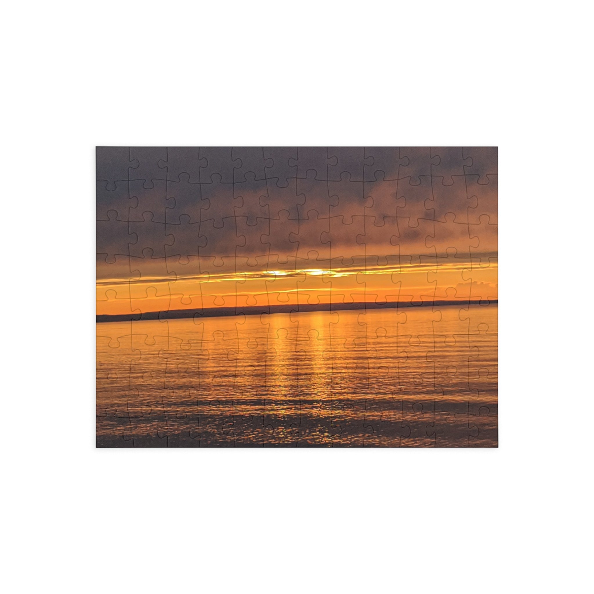 Sunset over a beach in northern Michigan Puzzle (96, 252, 500, 1000-Piece)