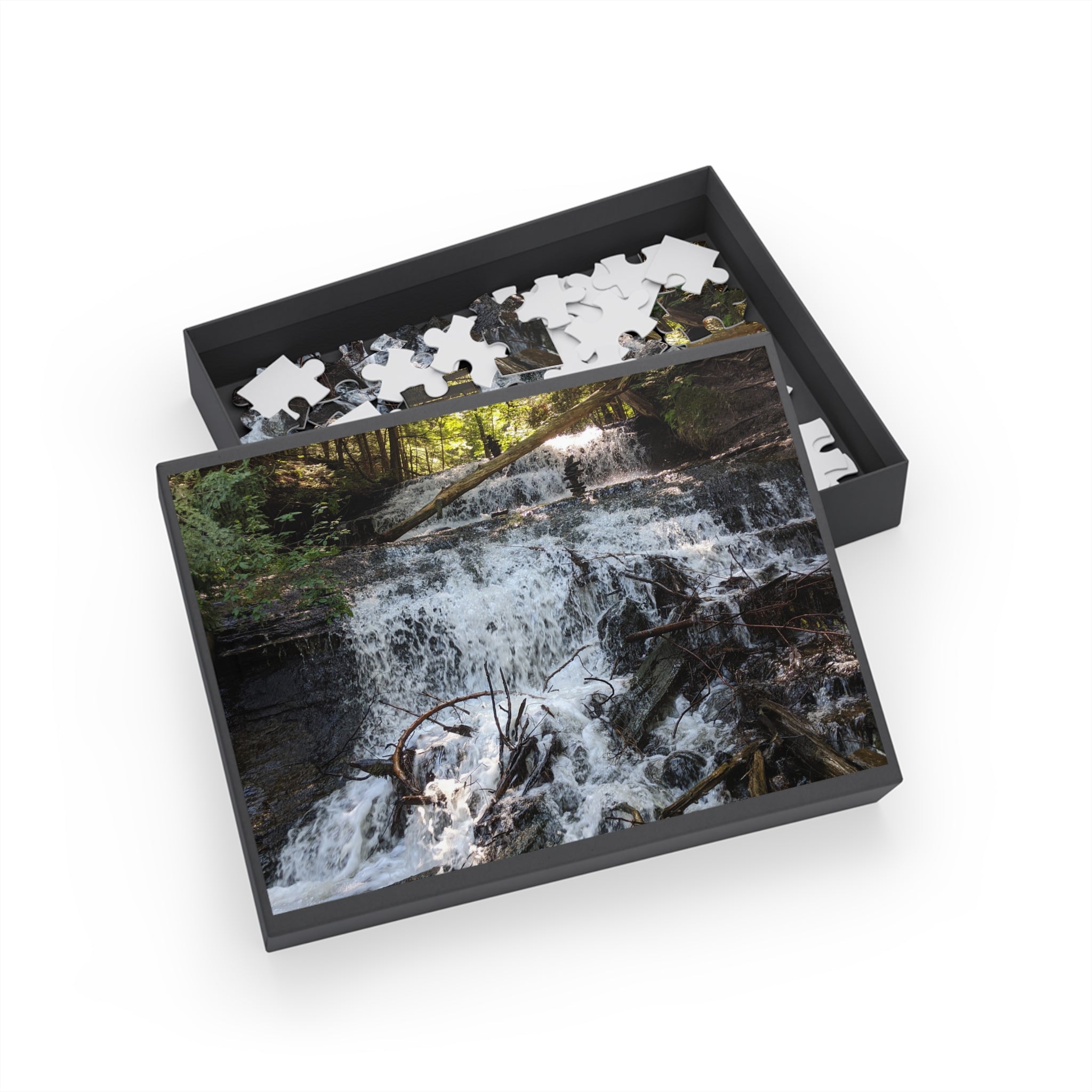 Beautiful waterfall Puzzle (96, 252, 500, 1000-Piece)