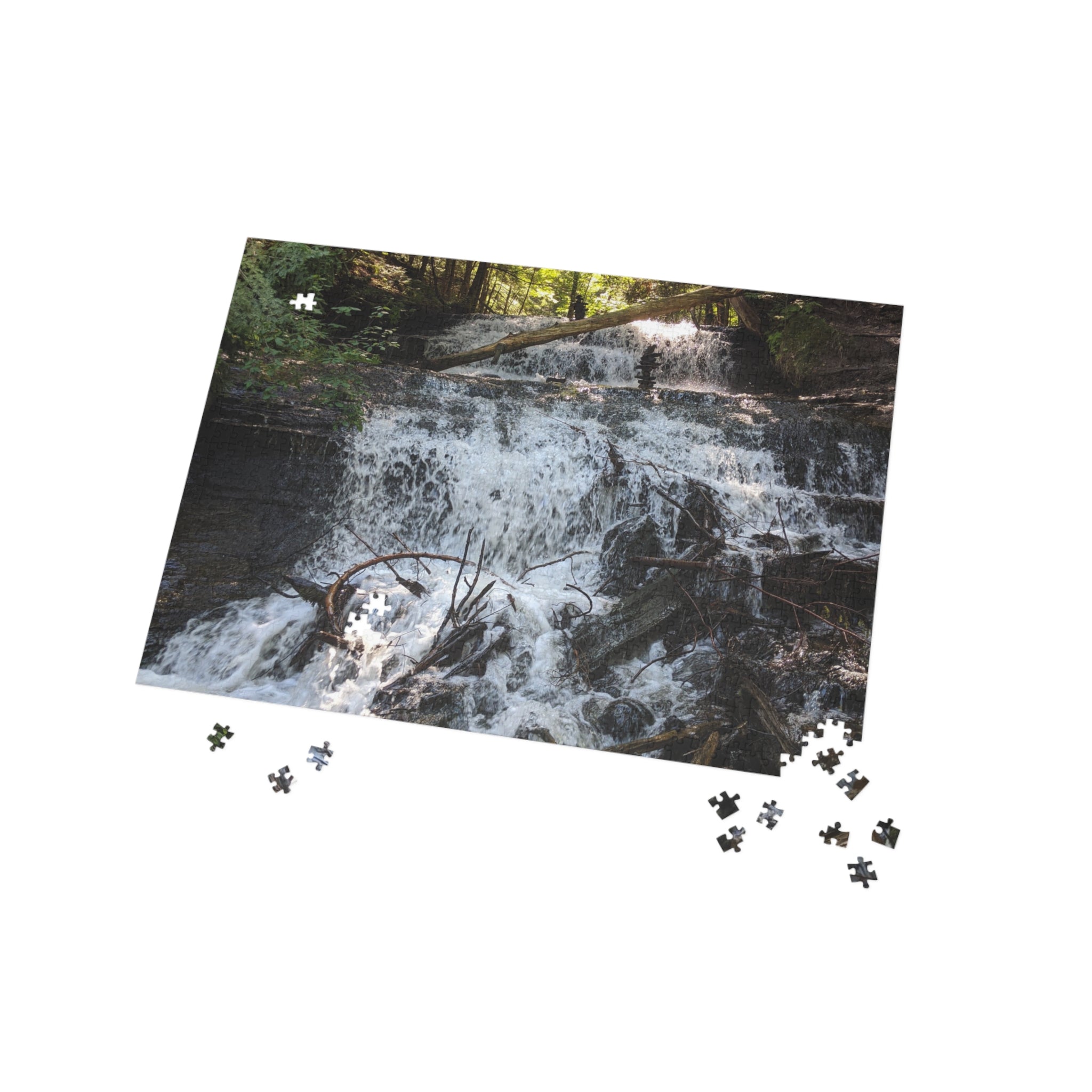 Beautiful waterfall Puzzle (96, 252, 500, 1000-Piece)