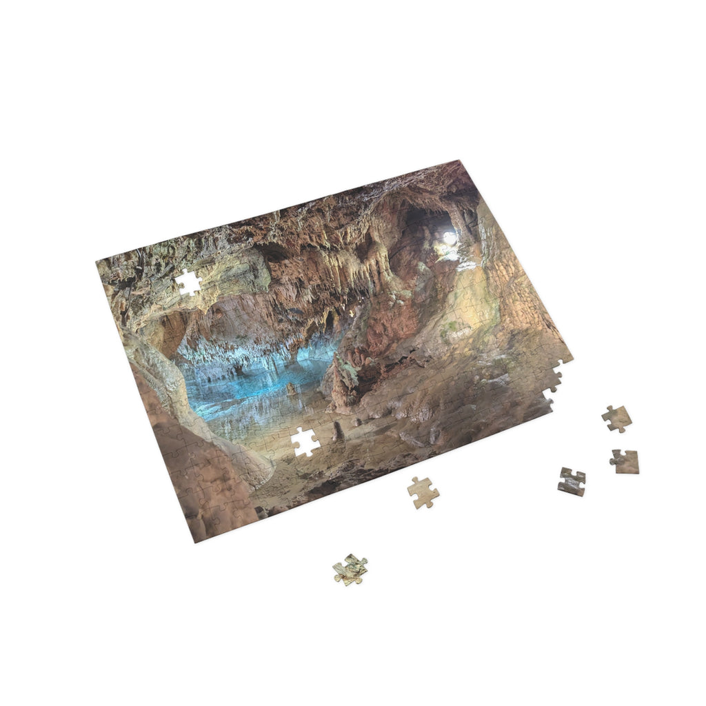 Real photo taken in the Indian Echo Caves in Pennsylvania on Puzzle (96, 252, 500, 1000-Piece)