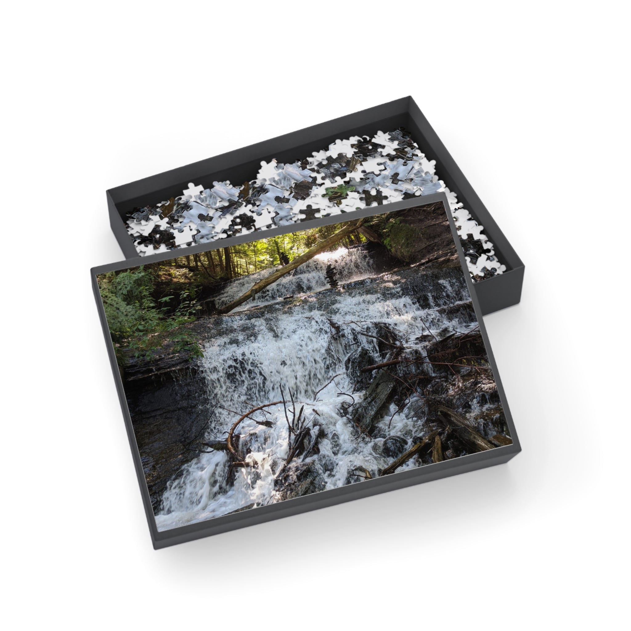 Beautiful waterfall Puzzle (96, 252, 500, 1000-Piece)